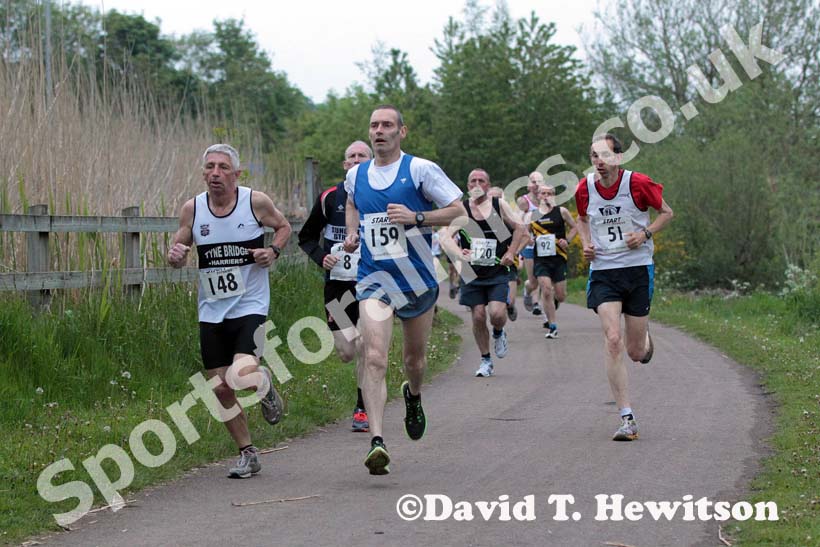 Soon after the start of the George Ogle Memorial Race, Rowlands Gill.
